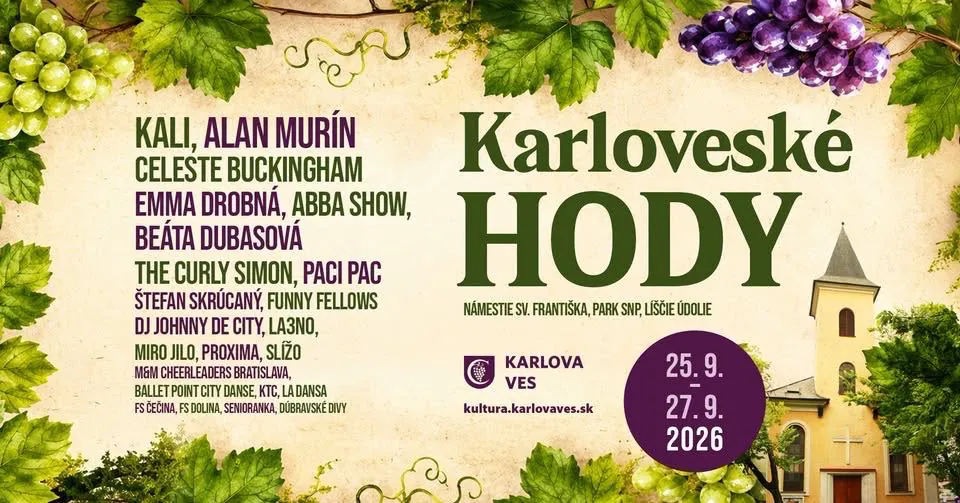 Свято Карлової Весі (Karloveské hody) 2026