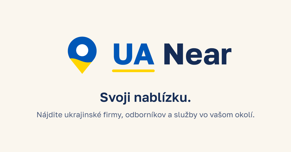 UA Near — Svoji nablízku.